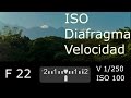 ISO, Velocidad de obturación y Apertura de diafragma | Modo manual en una cámara réflex