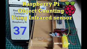 Raspberry Pi Object Counting Using Infrared sensor