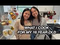 What i cook for my 18 year old daughter  the laeno family