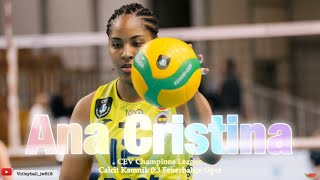 Ana Cristina de Souza │MVP│Calcit KAMNIK vs Fenerbahce Opet ISTANBUL│CEV Champions League Volley 24