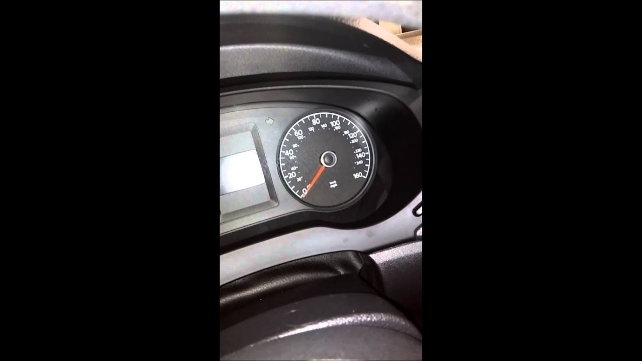 How to reset a jetta service inspection light YouTube