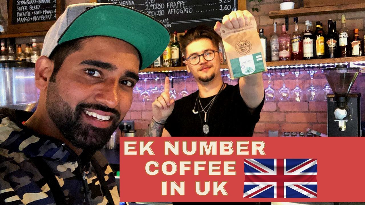Ek number Coffee in UK 🇬🇧  /Coffee Peetey peetey/ Coffee Places for Students/Indian Vlogger in UK