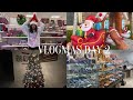 Vlogmas day 2  christmas decorating grwm photoshoot shopping