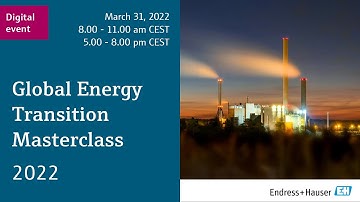 Energy Transition | Introduction to Global Energy Transition Masterclass