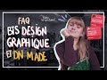 📚 FAQ | BTS Design Graphique/DN MADE