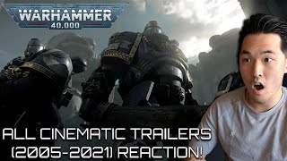 Warhammer 40K All Cinematic Trailers (2005-2021) | BLIND REACTION! | FIRST TIME REACTION!