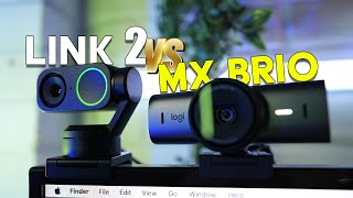 NEW Insta360 Link 2 vs Logitech MX Brio - Ultimate Webcam Battle!