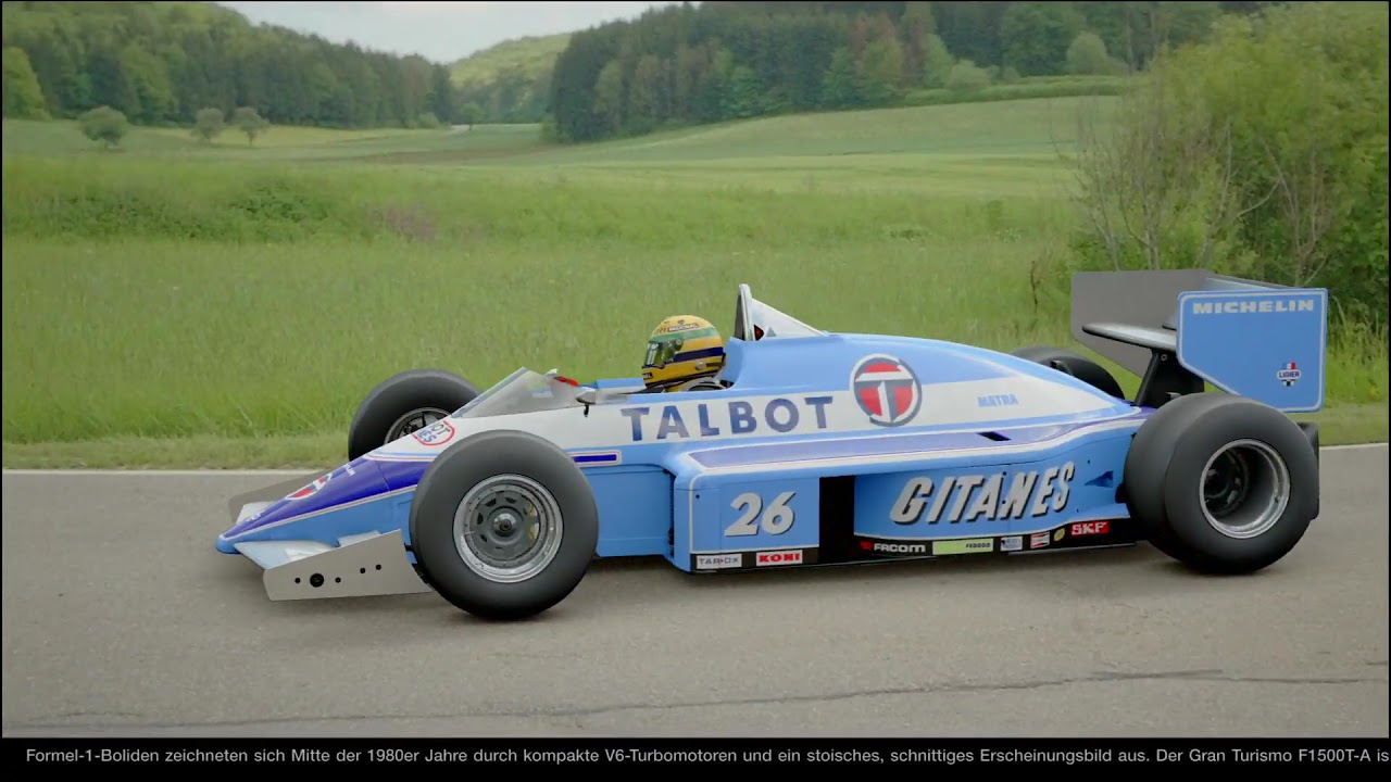 Gran Turismo™SPORT Ligier JS17 Talbot Gitanes F1 1981 