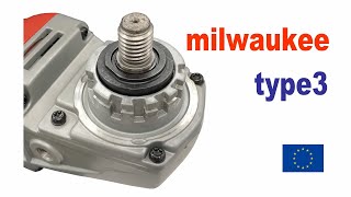 Milwaukee type3 (X Installation guide)
