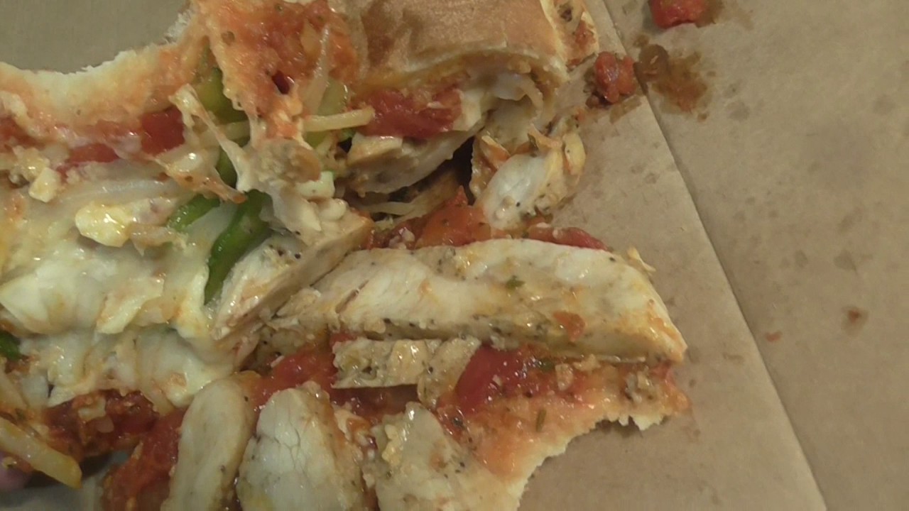 Mancinos Parmesan Chicken Grinder Sandwich!! Food Reviews Alpena