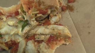 Mancinos Parmesan Chicken Grinder Sandwich!! Food Reviews Alpena Michigan 2017