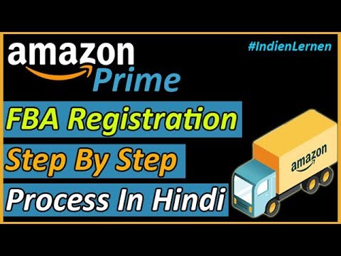 Amazon FBA Seller Registration Process | Step By Step Amazon FBA Tutorial In Hindi