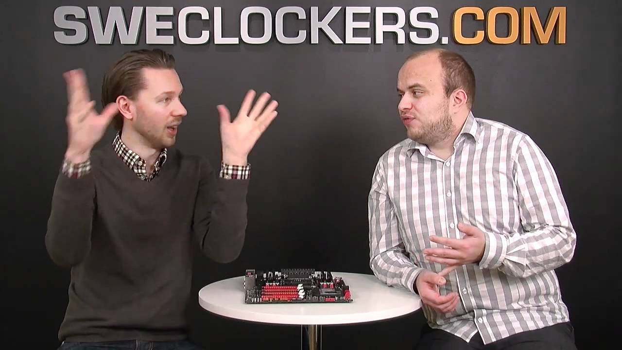 Bild från Fredagspanel med SweClockers, vecka 46