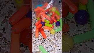 Relaxing Magnetic Toy ASMR 🧩 | Sound Only #carassembly #blockbuilding #blockbuilding #asmr