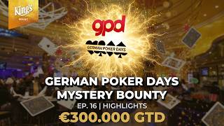 🇨🇿 German Poker Days Mystery Bounty Edition | Final Table Highlights 🇨🇿