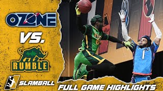 🚨 EPIC ENDING! 🚨 SlamBall's Rumble win FIRST game of season over Ozone | Full Game Highlights