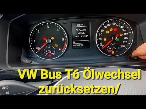 Vw T6 Inspektion Zurucksetzen