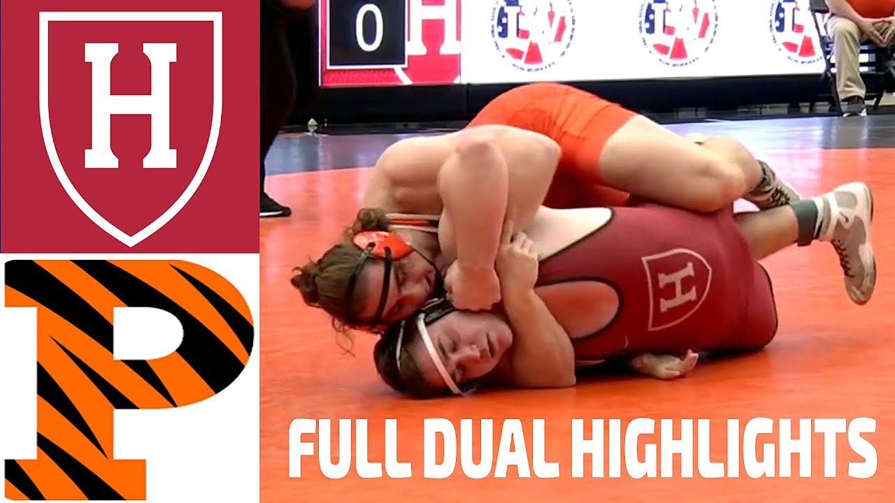 Harvard vs Princeton Men's College Wrestling Full Highlights 2025