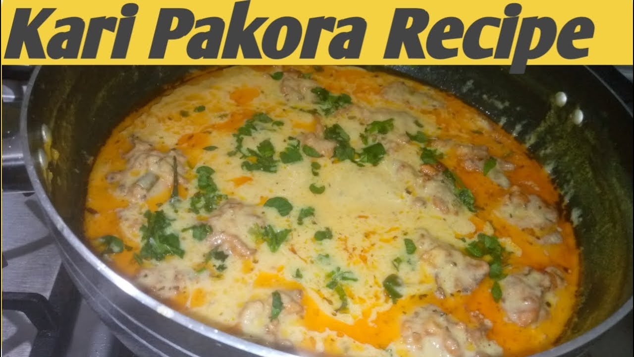 Kari Pakora Recipe_kari prokra Recipe Desi style main - YouTube