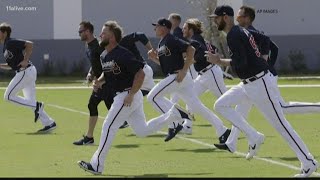 Atlanta Braves report to spring training in North Port, Florida