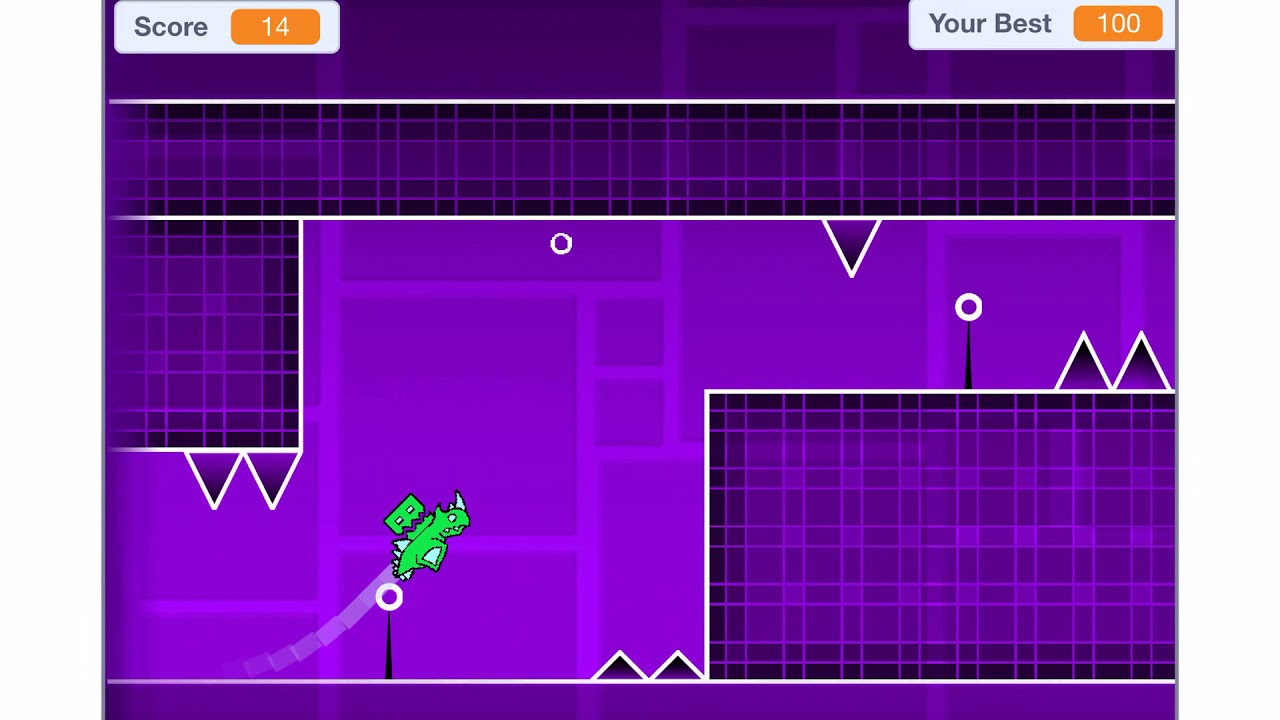 geometry dash world on scratch