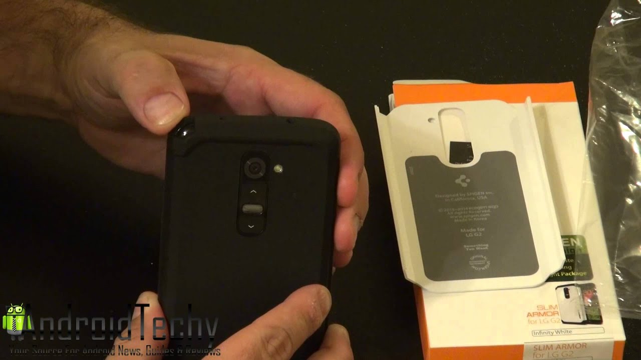 LG G2 Case Slim Armor   Spigen SGP Review