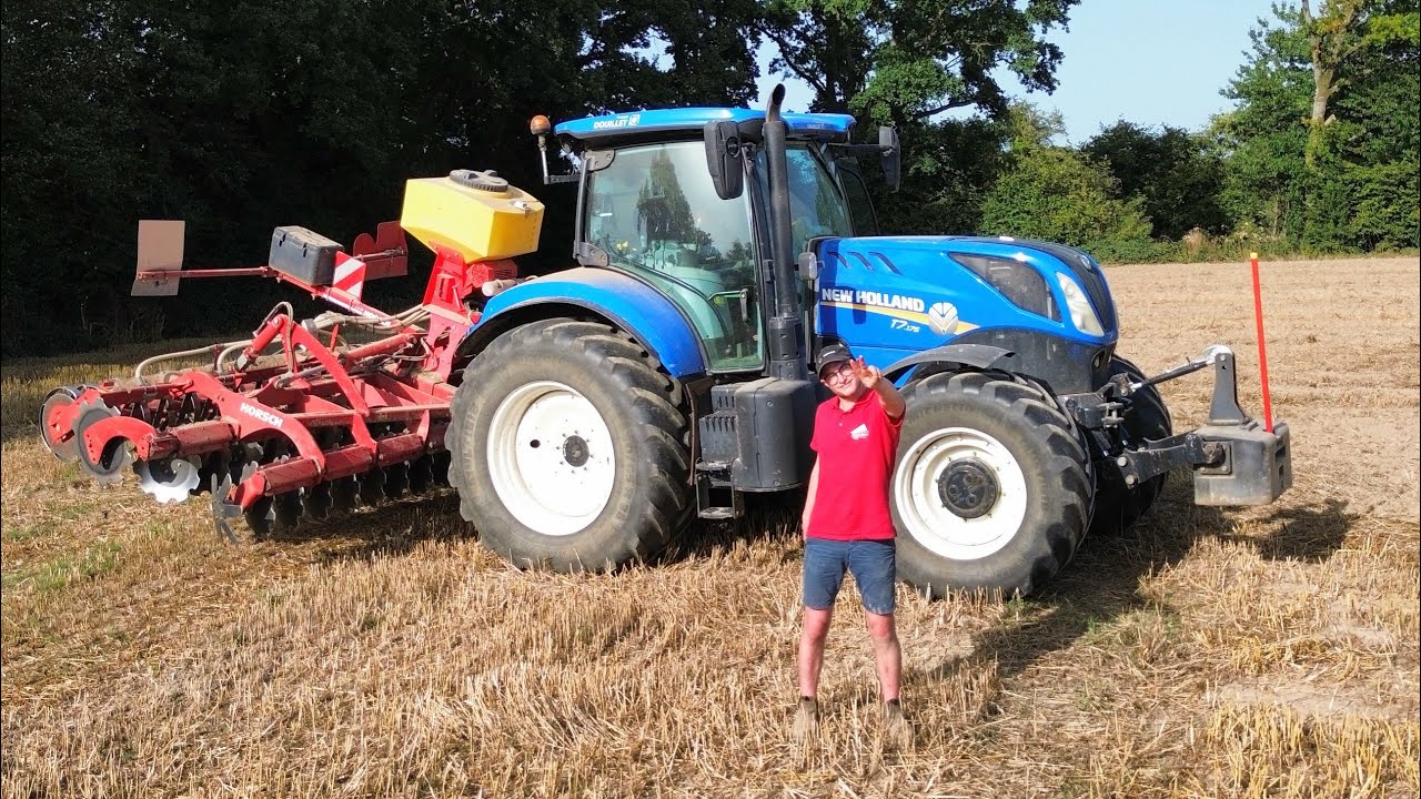 Faux semis après moisson 🌾 - YouTube