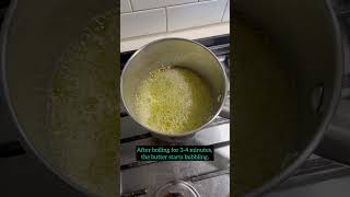 Homemade Ghee with Butter|Unsalted Butter|Ghee|USAShortsFoodShorts|StirItUp