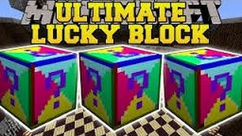 Minecraft: ULTIMATE LUCKY BLOCK MOD (MOST EPIC BLOCKS EVER CREATED!) Mod Showcase (HD 720p)