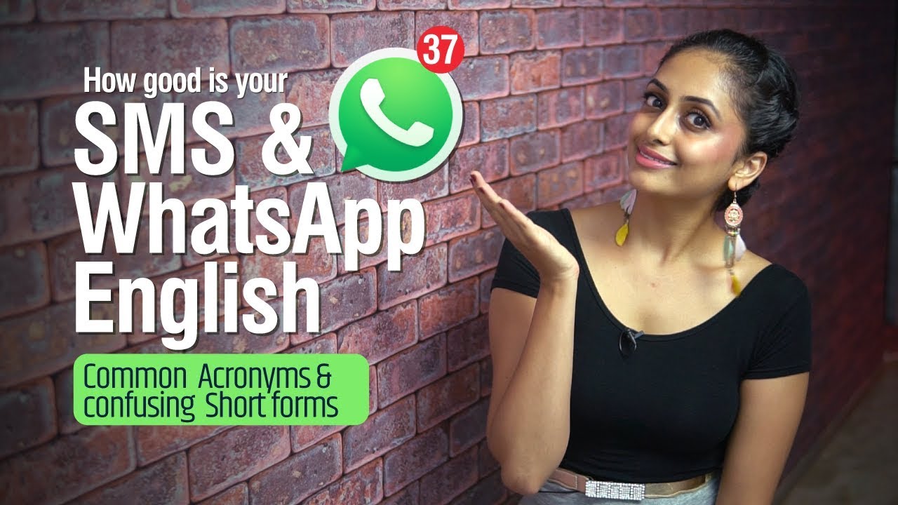 Sms Whatsapp English Popular Internet Slang Words Acronyms