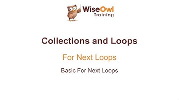 Excel VBA Online Course - 6.2.1 Basic For Next Loops