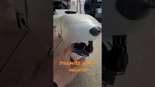 Storm 32 Gimbal mounted. looks good! #ardupilot #Missionplanner