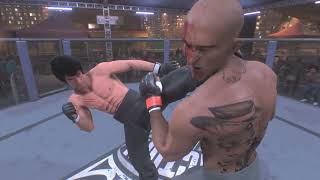 EA SPORTS UFC 5 Bruce Lee high kick KO