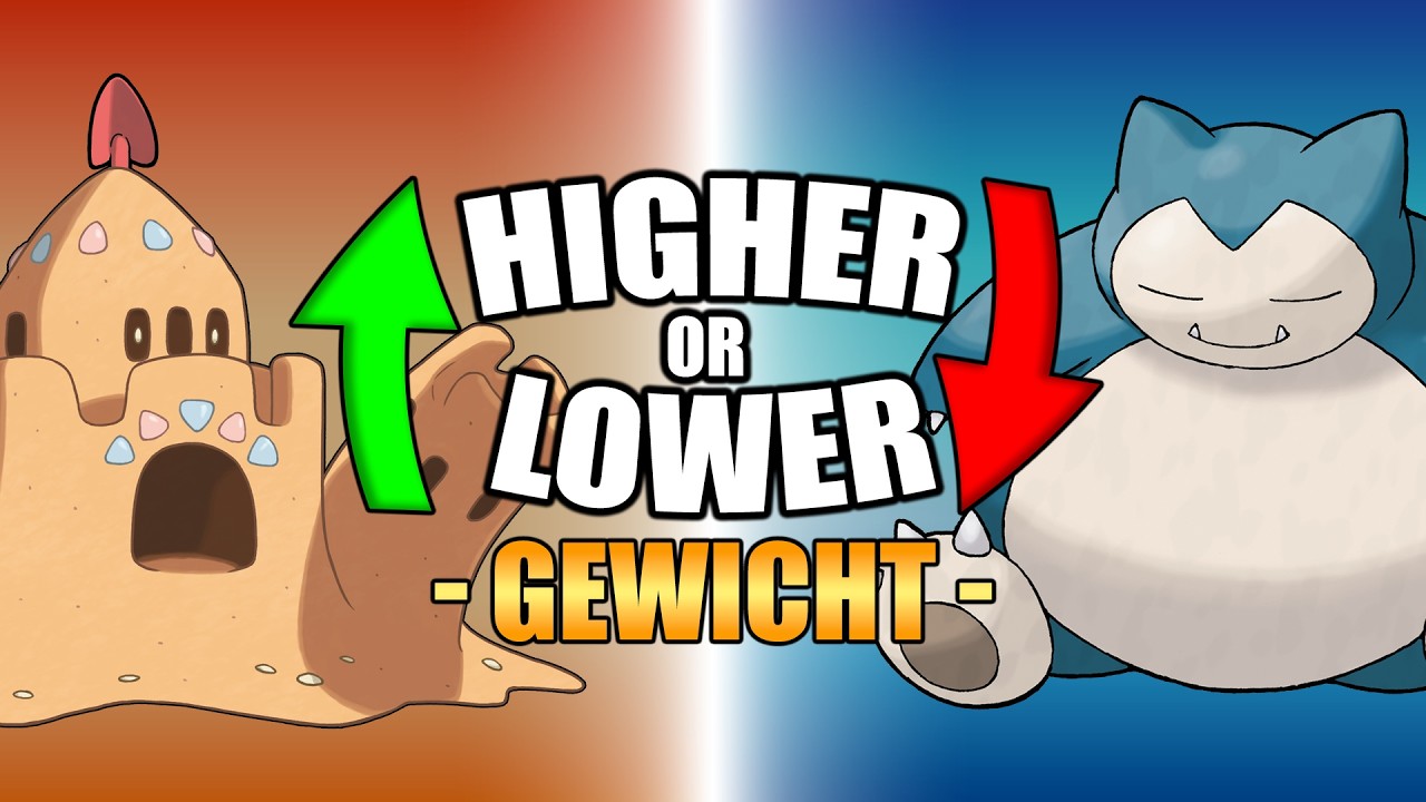 Das ergibt KEINEN Sinn! 🤬 Higher or Lower - Pokémon Edition
