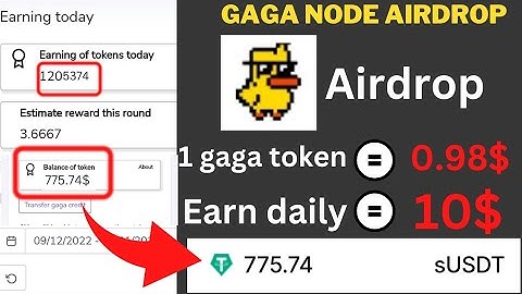 Gaga node Mining App | gaga node mining | New Mining gaga node app | how to join gaga node mining