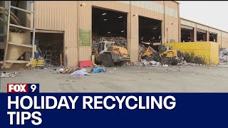 Holiday recycling tips: What can actually be recycled