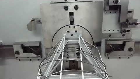 Bucket handle making machine