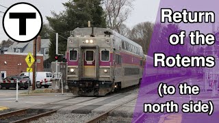 Rotem 1800 cab cars return to the North Side! Late March  May 2024 railfanning.