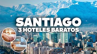 3 GREAT AND CHEAP HOTELS IN SANTIAGO! Well located and close to everything!
