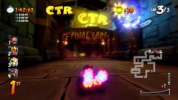 Crash Team Racing Nitro-Fueled: Adventure Part 52: Cortex Castle (Green CTR Token)