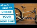 How to  unbox your new bike