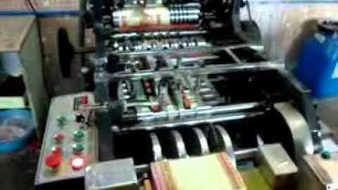 ZF250 Automatic Mini Small Pocket Envelope Making Machine