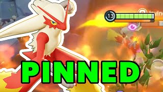Blaze Kick Blaziken Is Kinda Fun -  Pokémon Unite Gameplay screenshot 2