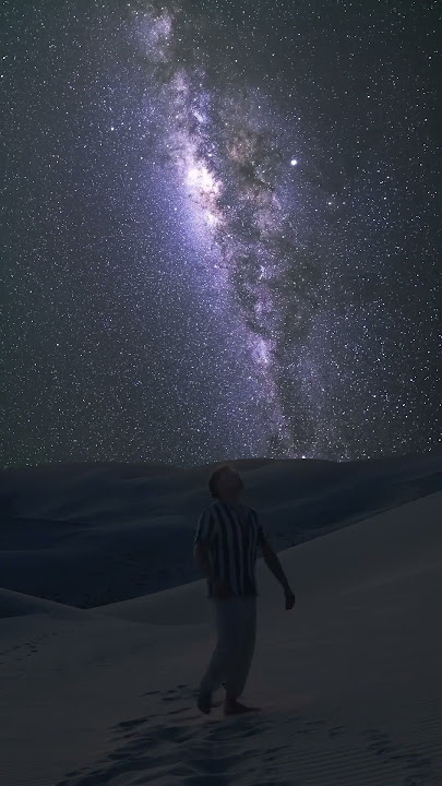 This is the Darkest Place in America #travel #california #nightsky #cali #america #nightsky #stars