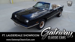 1987 Avanti Convertible Gateway Classic Cars of Ft. Lauderdale #1054 screenshot 5