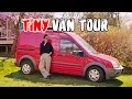 TINY $1600 Van Tour!