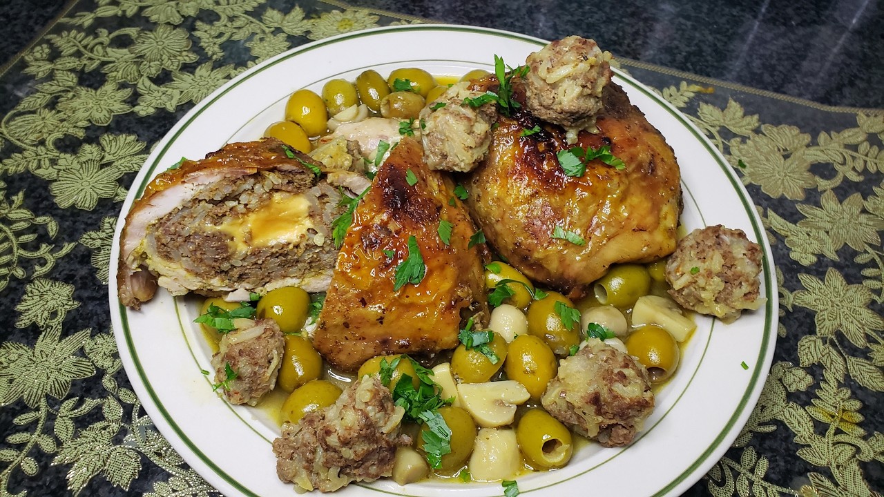 وصفة رمضانية مع أم حسام 🌙 افخاذ الدجاج محشيين باللحم المفروم و الجبن من الذ ما يكون