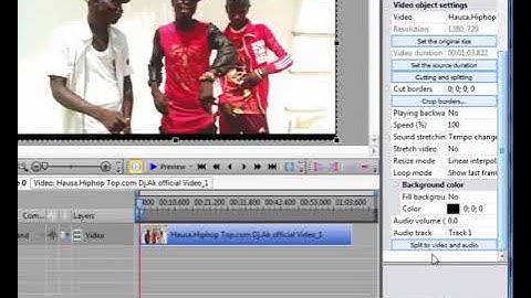 how to remove audio from video vsdc