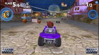 Let's play Beach Buggy Racing - Chowder Bowl Level 5