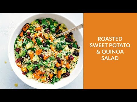 Roasted Sweet Potato and Quinoa Salad